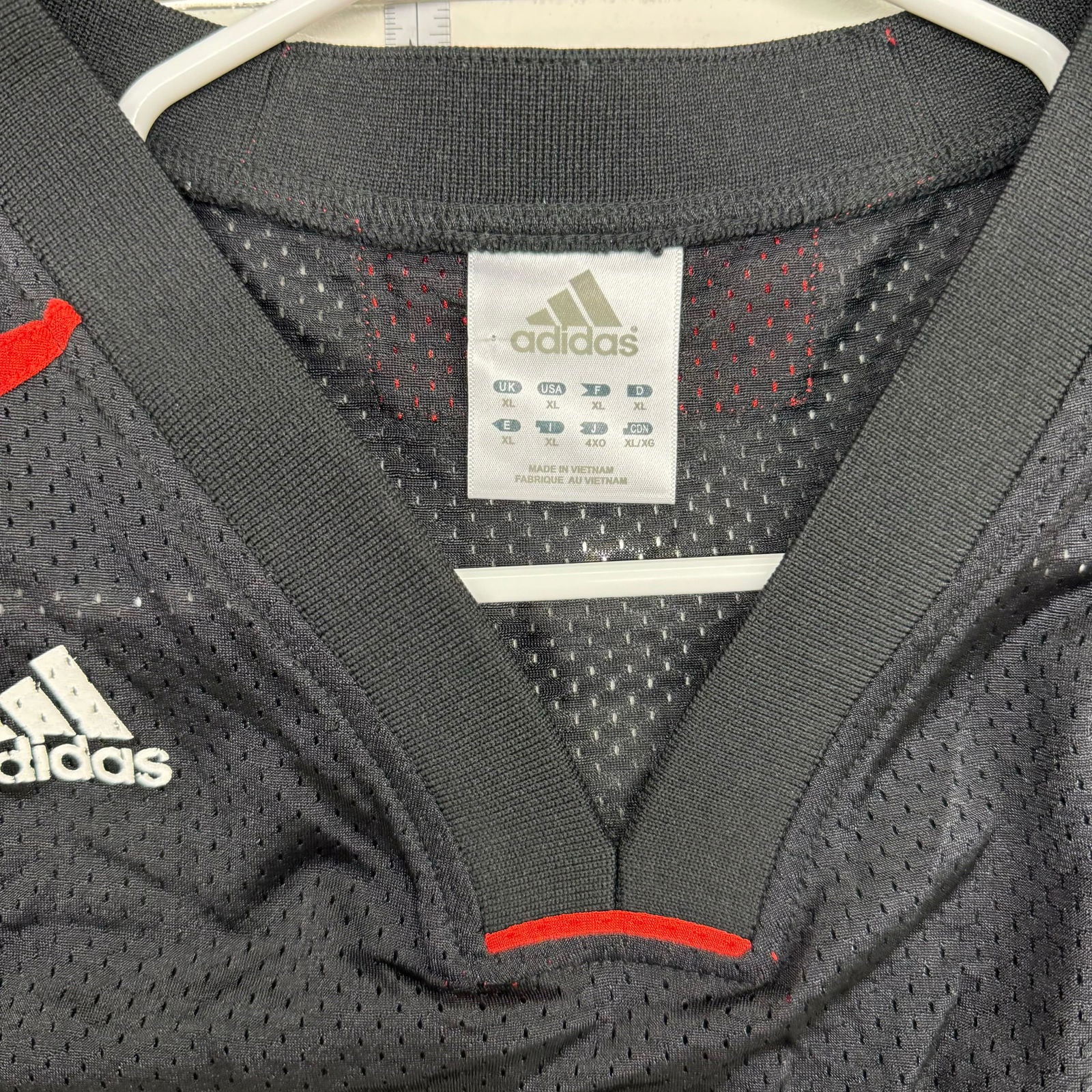 Adidas | Mens Mesh ‘CARDS’ Basketball Mesh Tank Top | Color: Black/Red | Size: XL | NEW -  | Buy at Parsimony Shoppes