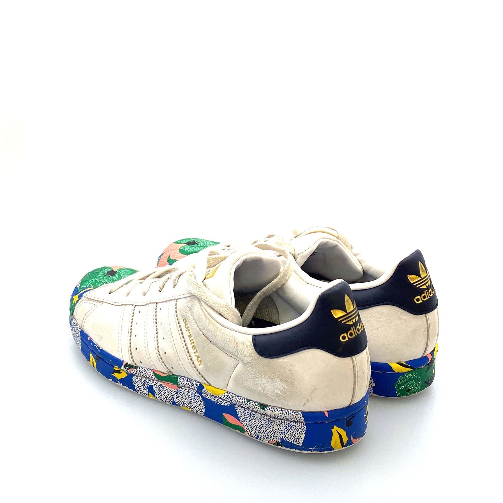 Adidas Originals Womens Size 7 White Superstar Her Studio London FW2526 Floral -  | Buy at Parsimony Shoppes