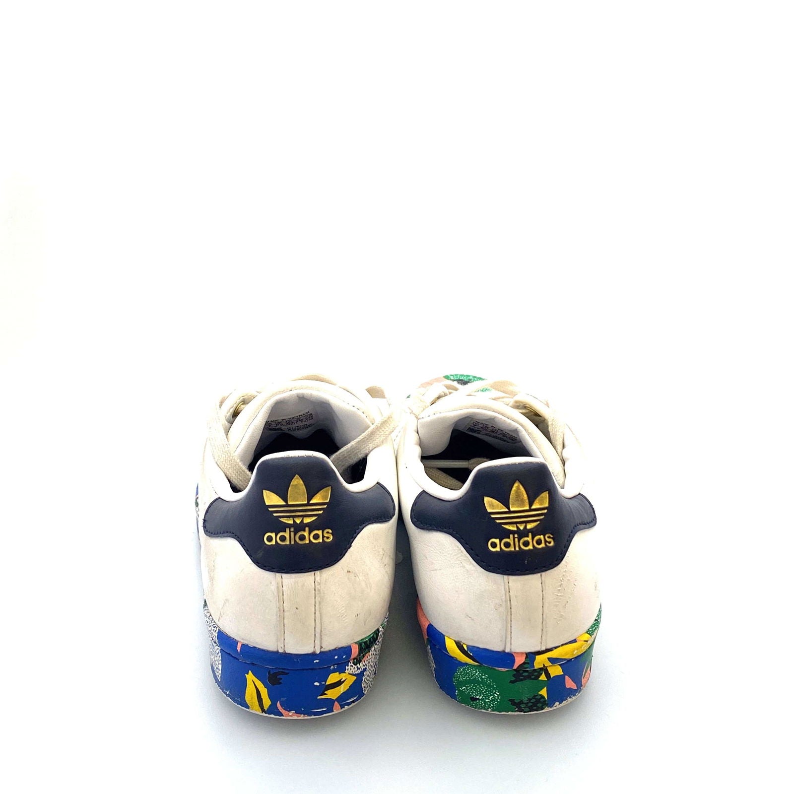 Adidas Originals Womens Size 7 White Superstar Her Studio London FW2526 Floral -  | Buy at Parsimony Shoppes