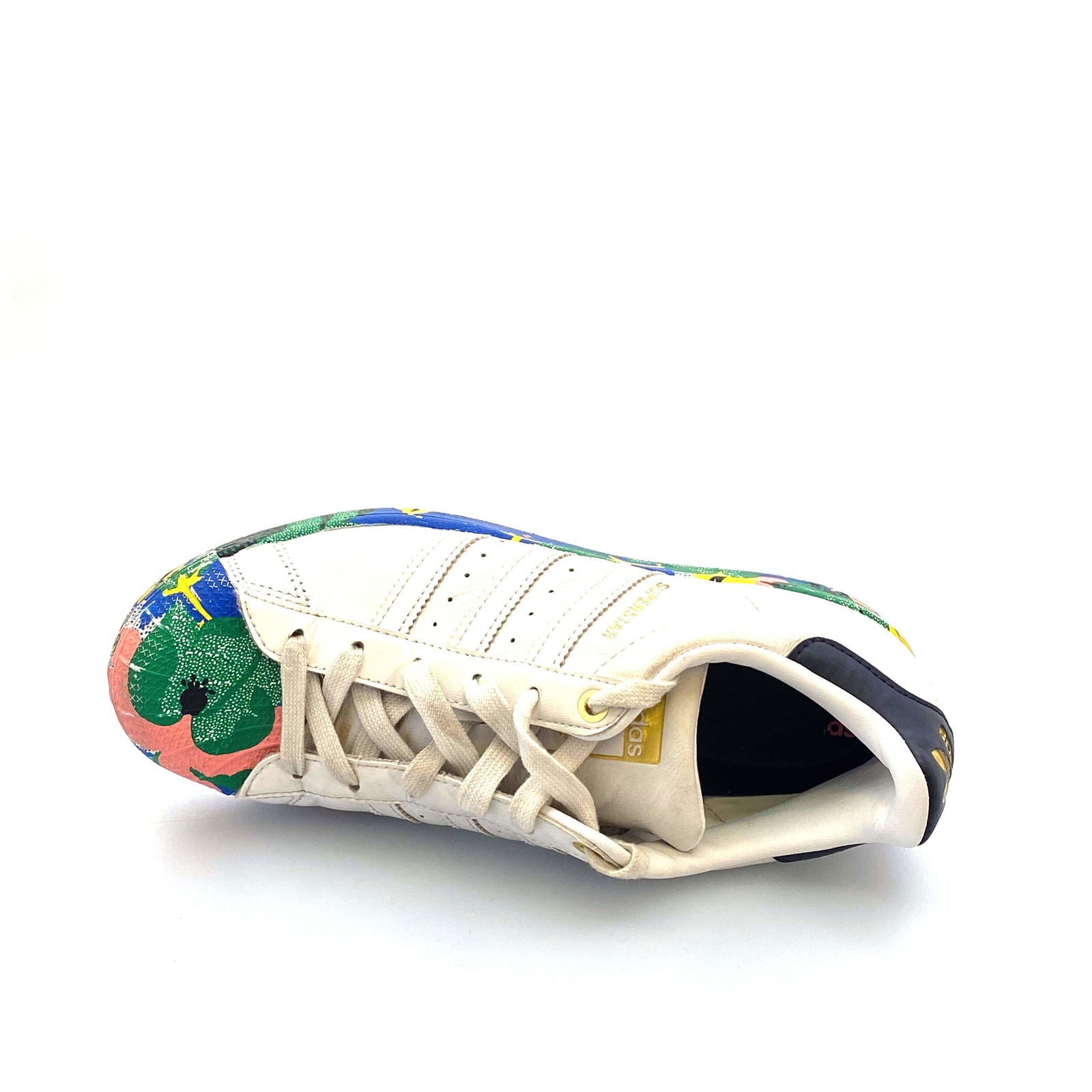 Adidas Originals Womens Size 7 White Superstar Her Studio London FW2526 Floral -  | Buy at Parsimony Shoppes