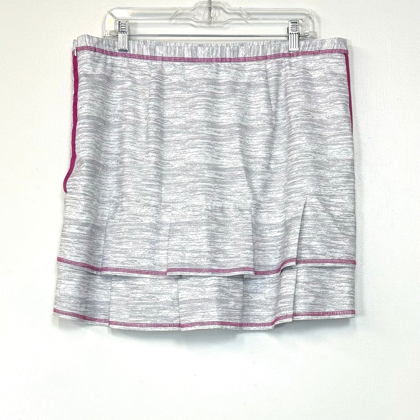 Adidas | Womens Tennis Skirt | Color: White/Silver/Pink | Size: 14 | Pre-Owned -  | Buy at Parsimony Shoppes