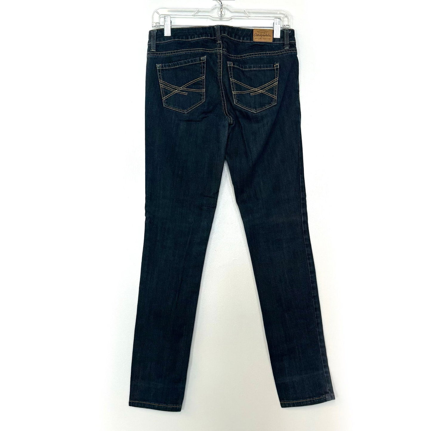 Aeropostale | Womens Ultra Skinny Denim ‘Ashley’ Jeans | Color: Blue | Size: 5/6 Reg | Pre-Owned -  | Buy at Parsimony Shoppes