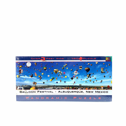 Albuquerque, NM | ‘Balloon Festival’ Panoramic Jigsaw Puzzle | 750 Pc | NEW -  | Buy at Parsimony Shoppes