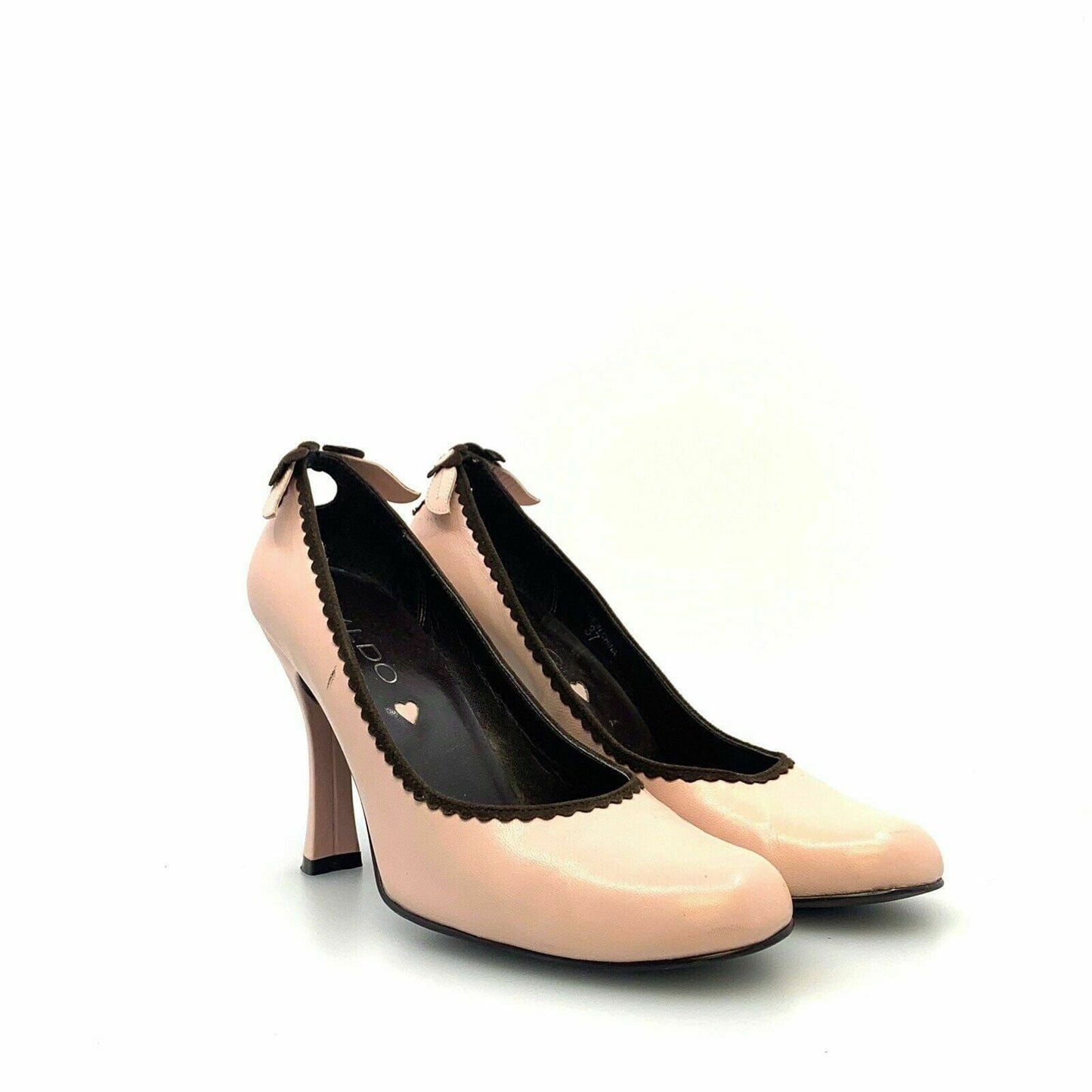 Aldo Womens Round Toe Spool Heel Cutout Flower Pumps, Pink / Brown - Size 6.5 -  | Buy at Parsimony Shoppes