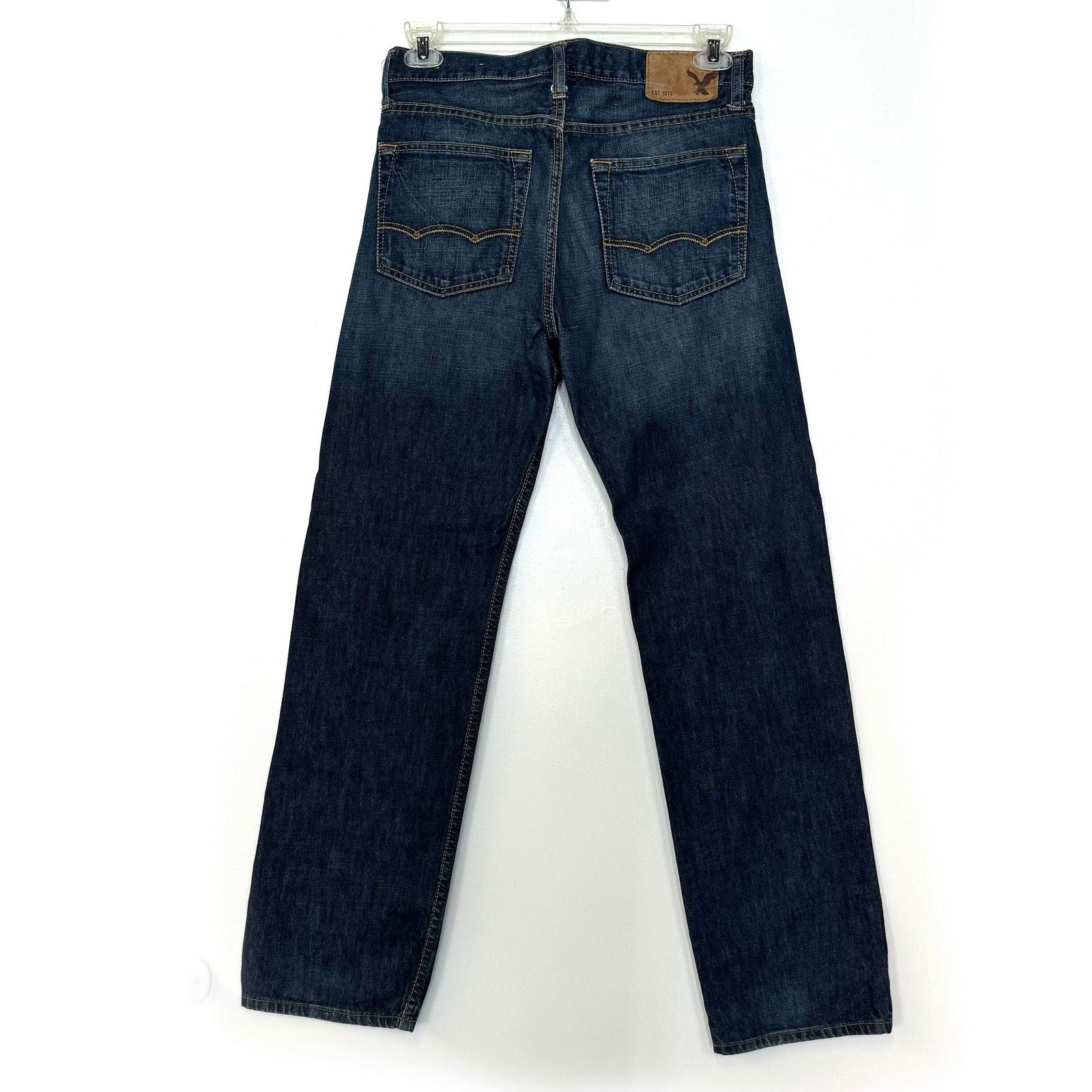 American Eagle Outfitters | Mens Relaxed Straight Denim Jeans | Color: Blue | Size: 30x34 -  | Buy at Parsimony Shoppes