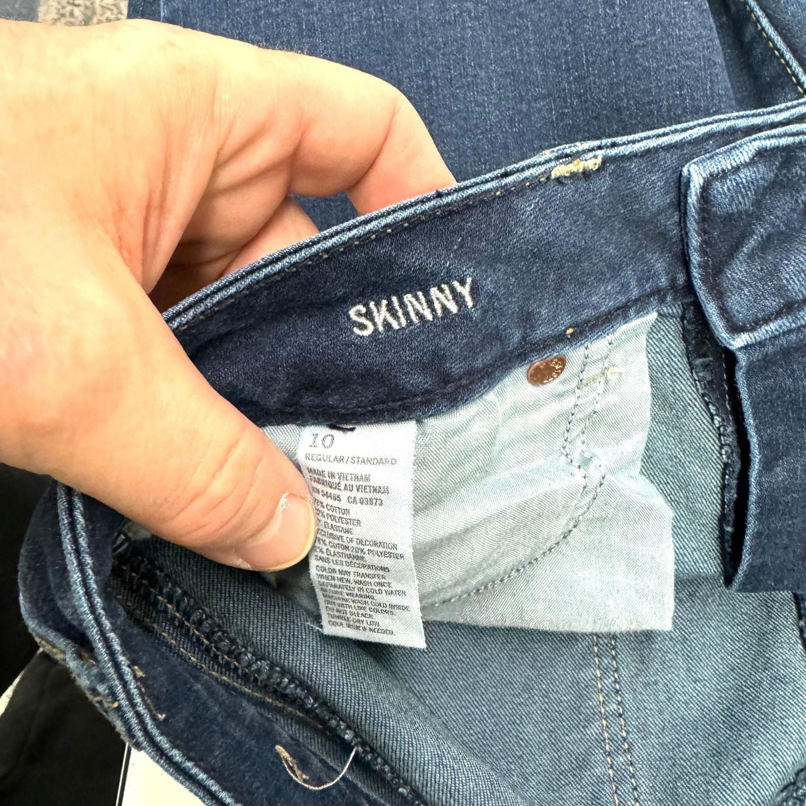 American Eagle Outfitters | Womens Skinny Jeans | Color: Blue | Size: 10 | Pre-Owned -  | Buy at Parsimony Shoppes