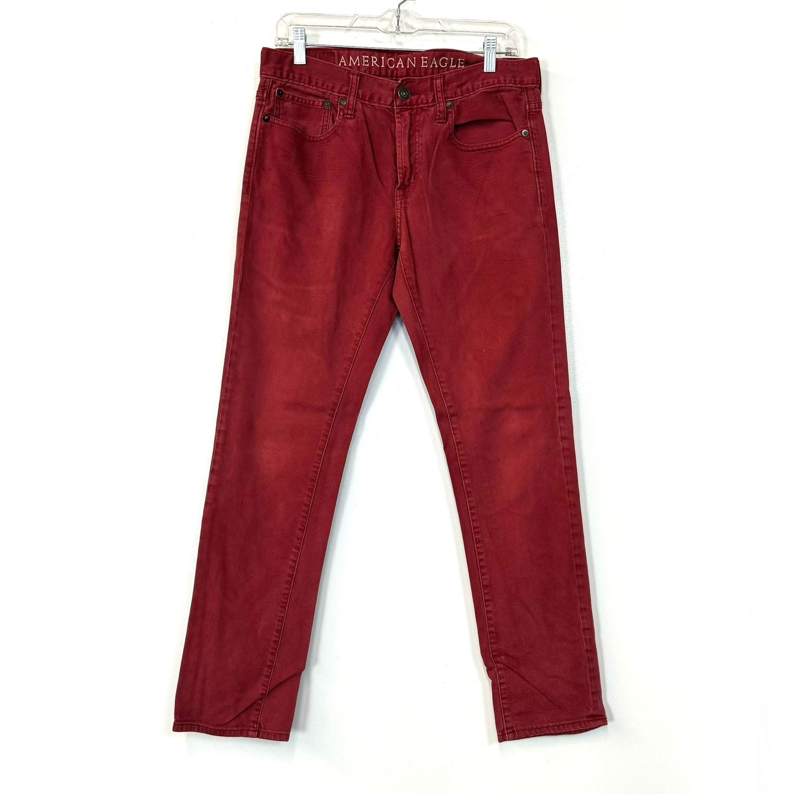 American Eagle Outfitters | Womens Skinny Jeans | Color: Red | Size: 31/32 -  | Buy at Parsimony Shoppes