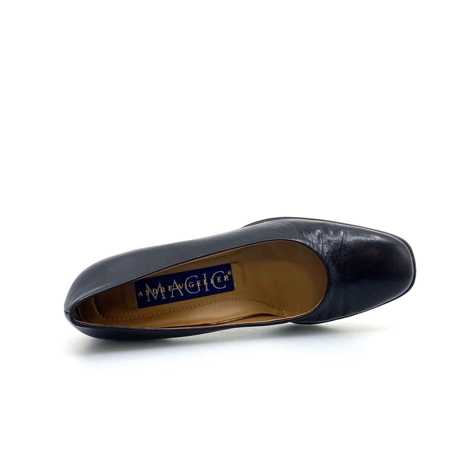 Andrew Geller Womens Size 6M Blue Leather Pumps Slip-On Shoes -  | Buy at Parsimony Shoppes
