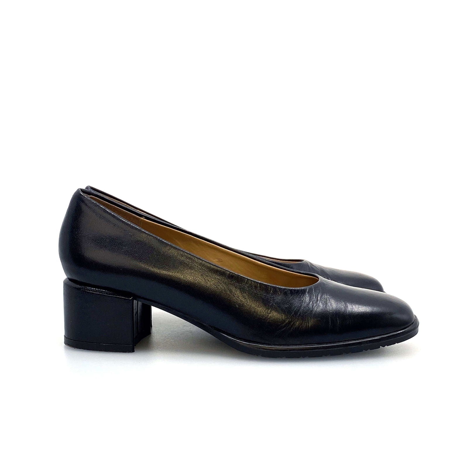 Andrew Geller Womens Size 6M Blue Leather Pumps Slip-On Shoes -  | Buy at Parsimony Shoppes
