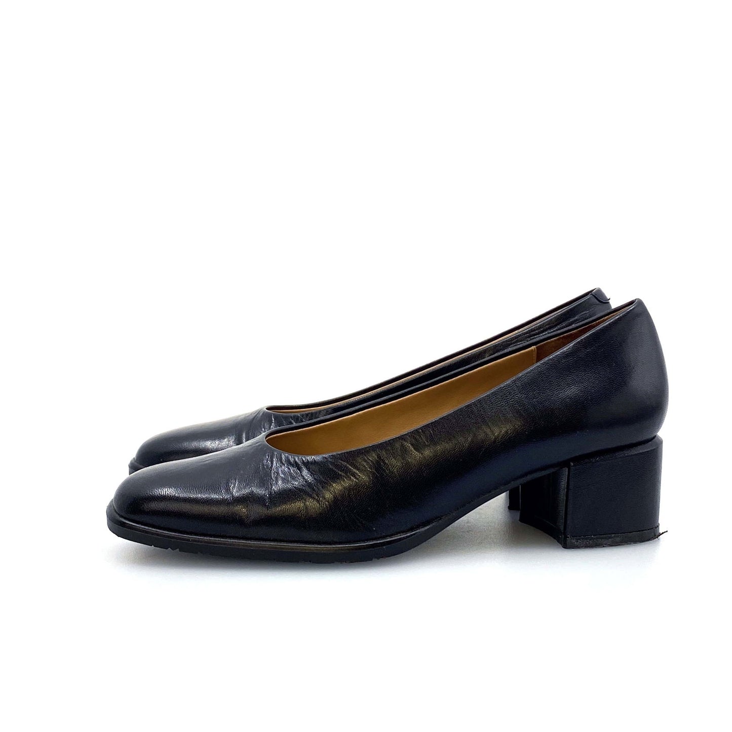 Andrew Geller Womens Size 6M Blue Leather Pumps Slip-On Shoes -  | Buy at Parsimony Shoppes