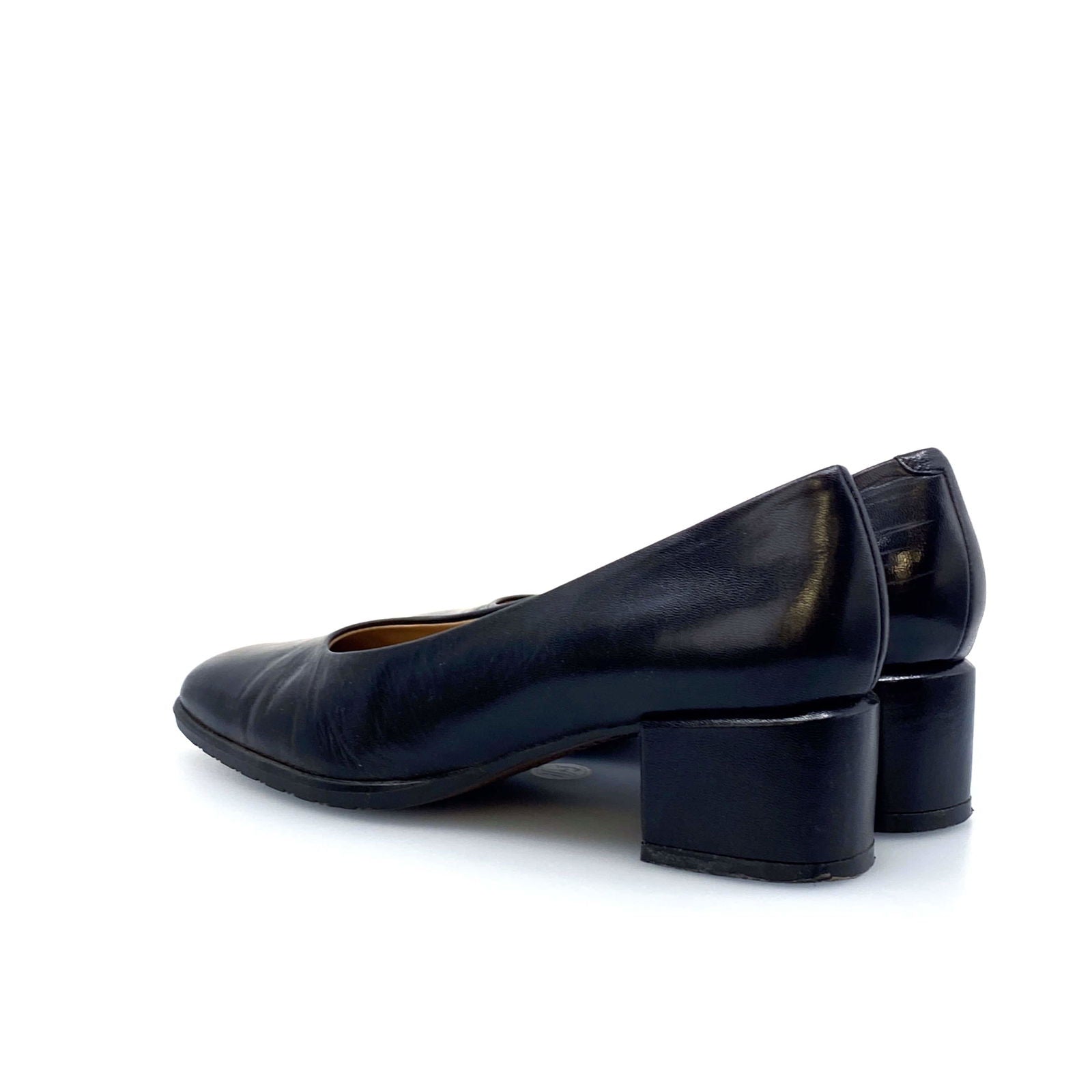 Andrew Geller Womens Size 6M Blue Leather Pumps Slip-On Shoes -  | Buy at Parsimony Shoppes