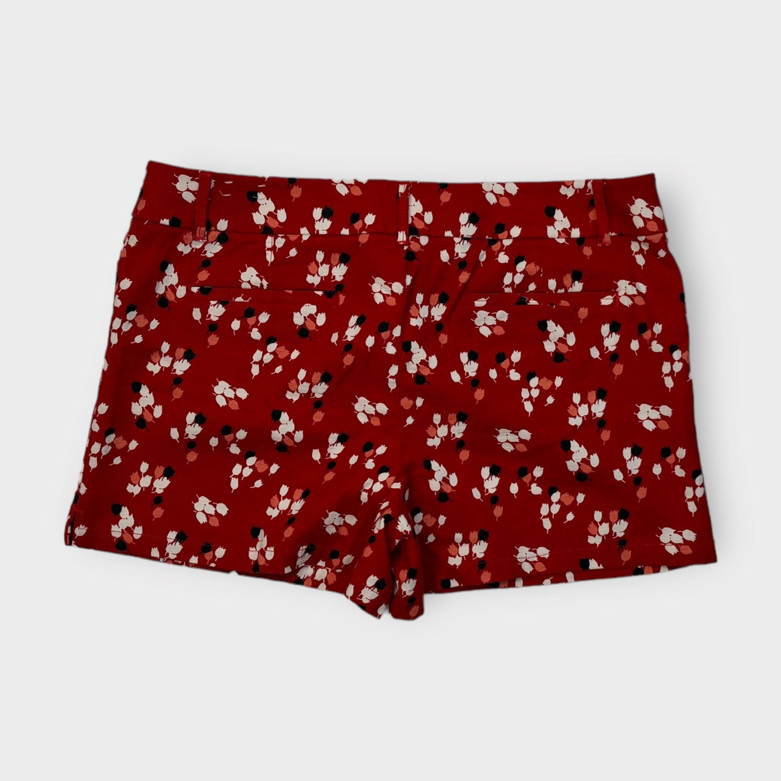 Ann Taylor Loft Riviera Shorts | 16 | Red Floral | Pre-Owned | EUC -  | Buy at Parsimony Shoppes