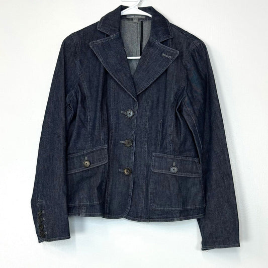 Ann Taylor | Womens Denim Jean Jacket | Color: Blue | Size: 4 | EUC -  | Buy at Parsimony Shoppes