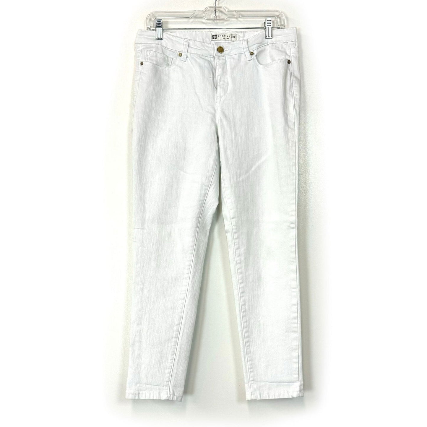 Anne Klein | Missy Skinny Ankle Jeans | Color: White | Size: 10 -  | Buy at Parsimony Shoppes