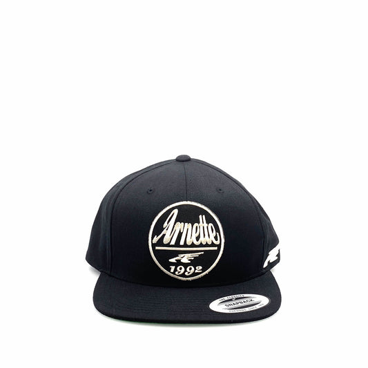 Arnette Mens Black Flat Bill SnapBack Baseball Hat 1992 -  | Buy at Parsimony Shoppes