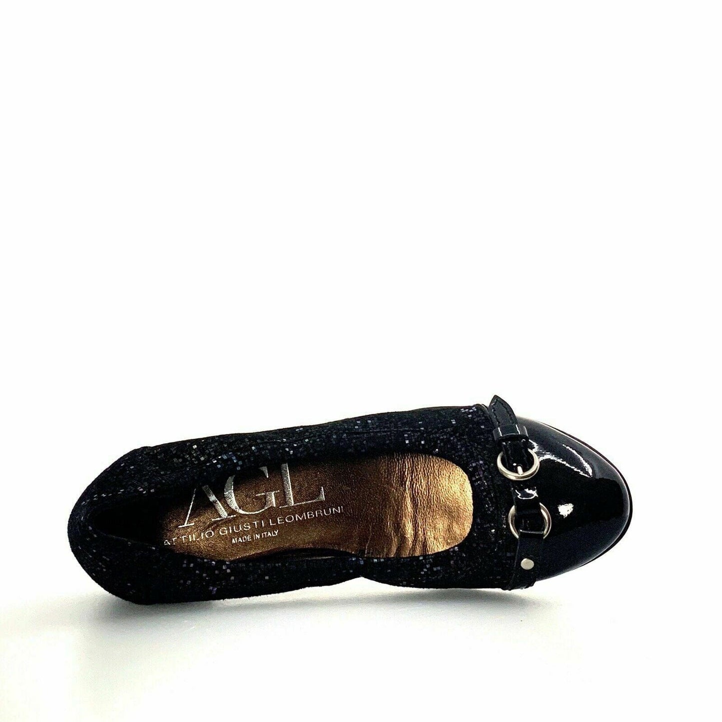 Attilio Giusto Leombruni Womens Size 5.5 Black Patent Leather Ballet Flats Shoes -  | Buy at Parsimony Shoppes