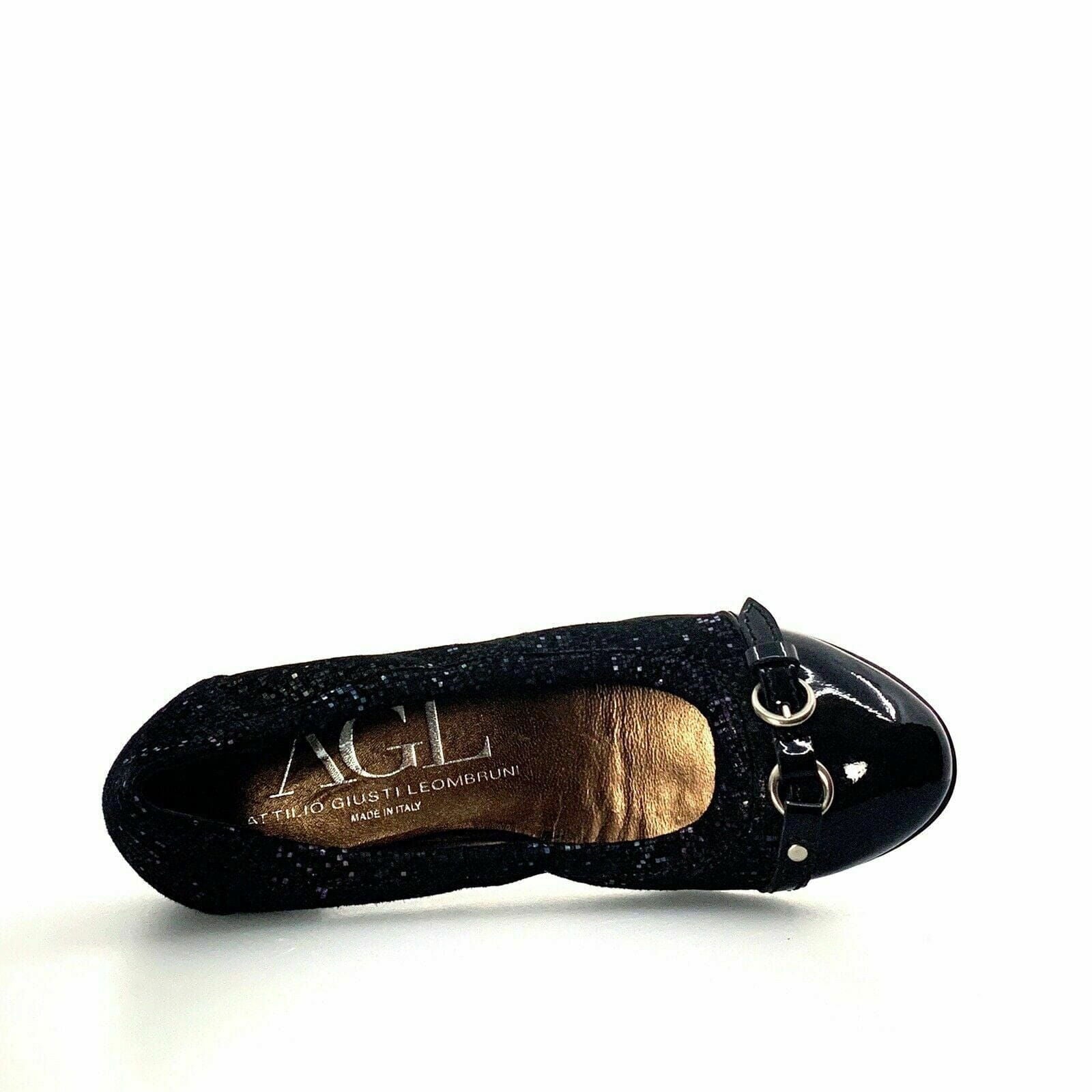Attilio Giusto Leombruni Womens Size 5.5 Black Patent Leather Ballet Flats Shoes -  | Buy at Parsimony Shoppes