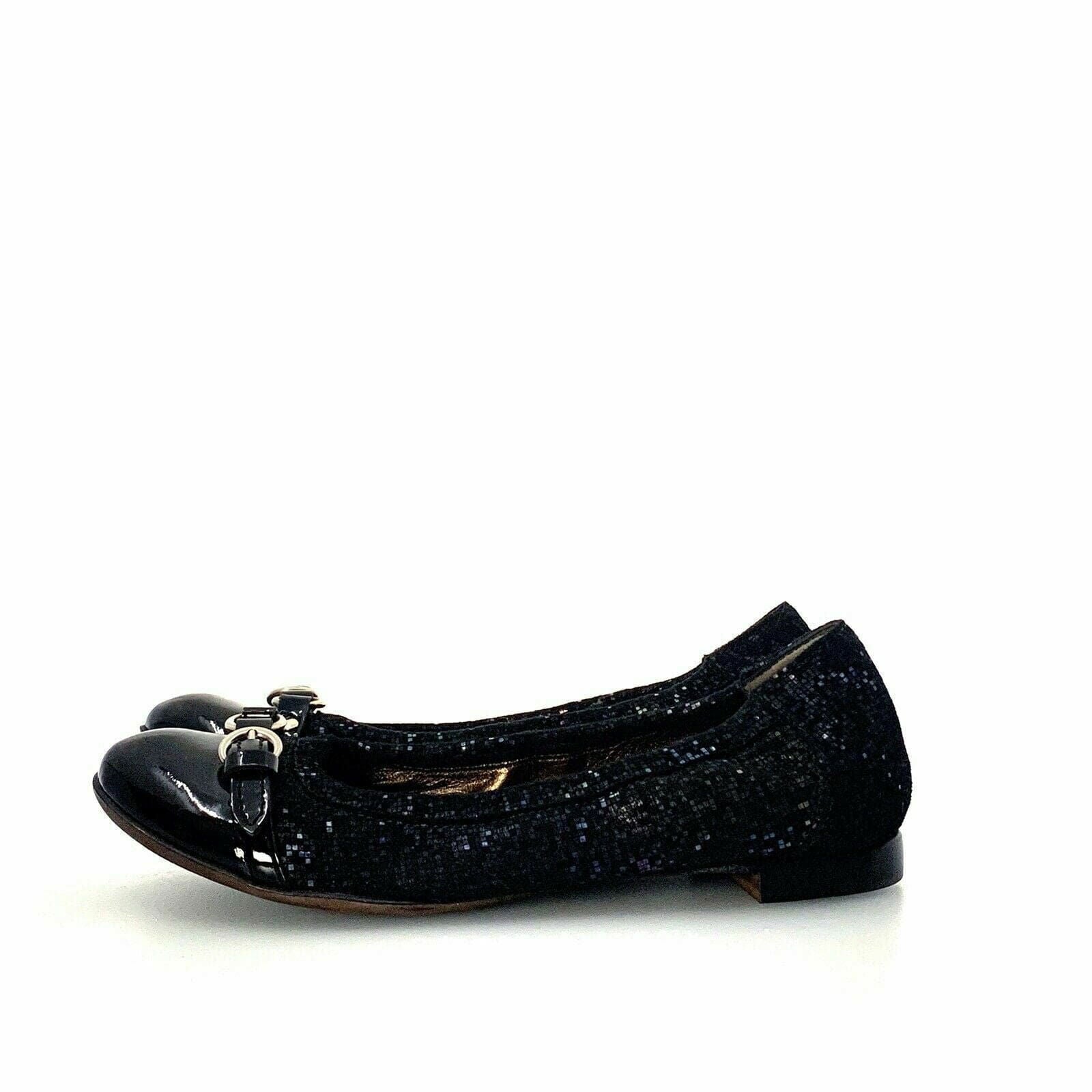 Attilio Giusto Leombruni Womens Size 5.5 Black Patent Leather Ballet Flats Shoes -  | Buy at Parsimony Shoppes
