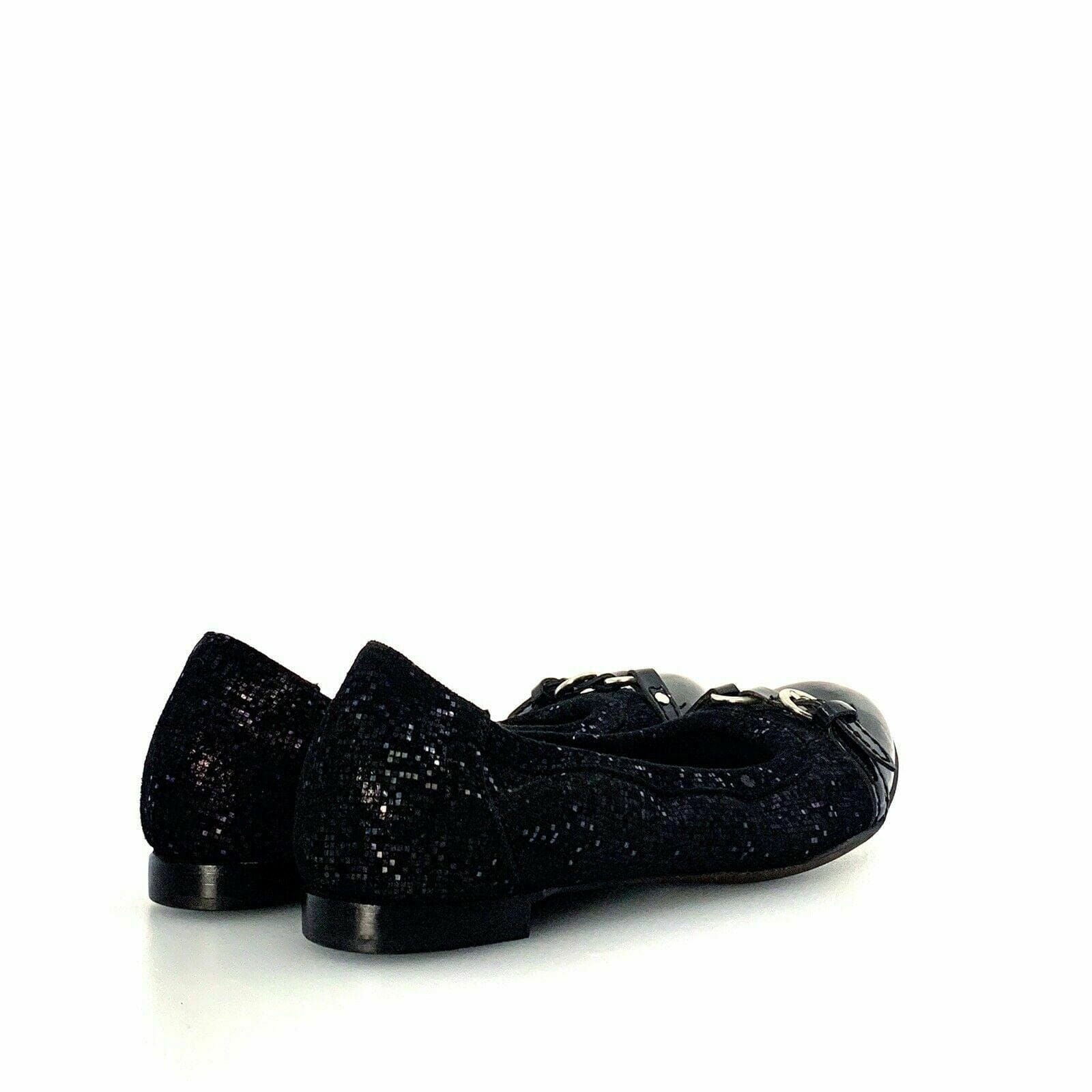 Attilio Giusto Leombruni Womens Size 5.5 Black Patent Leather Ballet Flats Shoes -  | Buy at Parsimony Shoppes