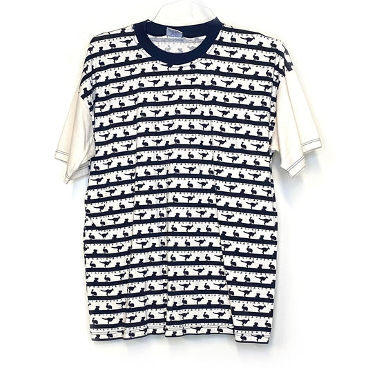Australian Grown Mens Size L Blue Cream "Australia" Emu Kangaroo Pattern T-Shirt S/s Pre-Owned -  | Buy at Parsimony Shoppes