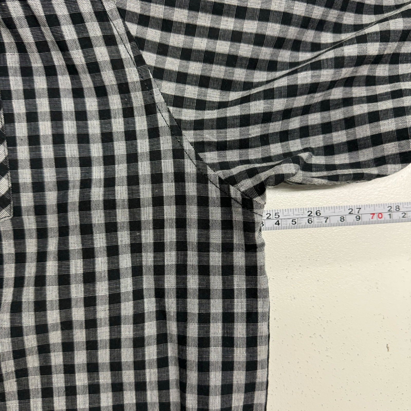 Avirex | Embroidered Box Check Button-Up Shirt | Size: 2XL | Color: Black/Gray | Pre-Owned -  | Buy at Parsimony Shoppes