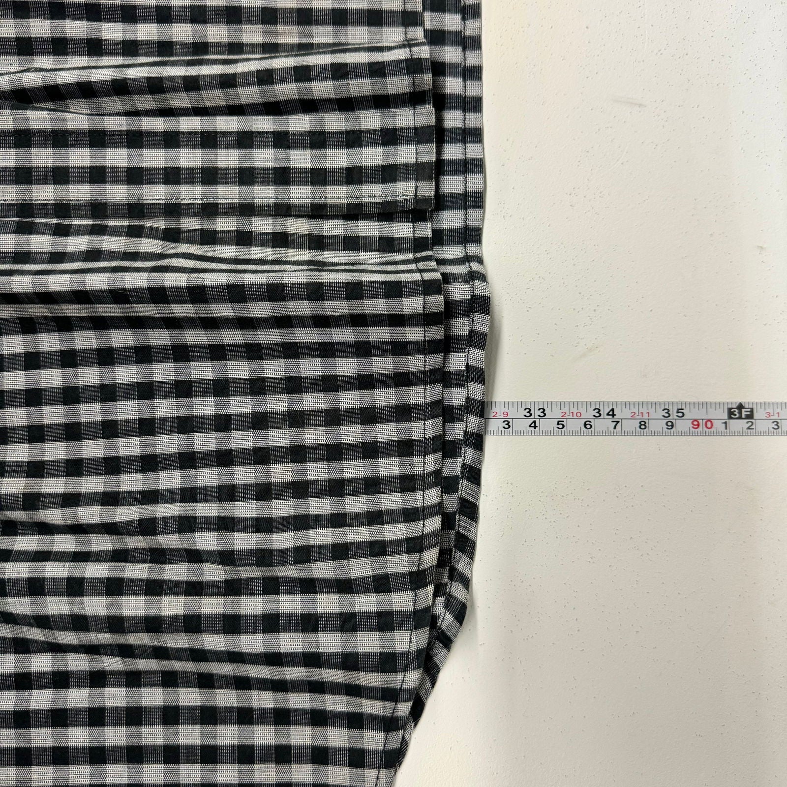Avirex | Embroidered Box Check Button-Up Shirt | Size: 2XL | Color: Black/Gray | Pre-Owned -  | Buy at Parsimony Shoppes