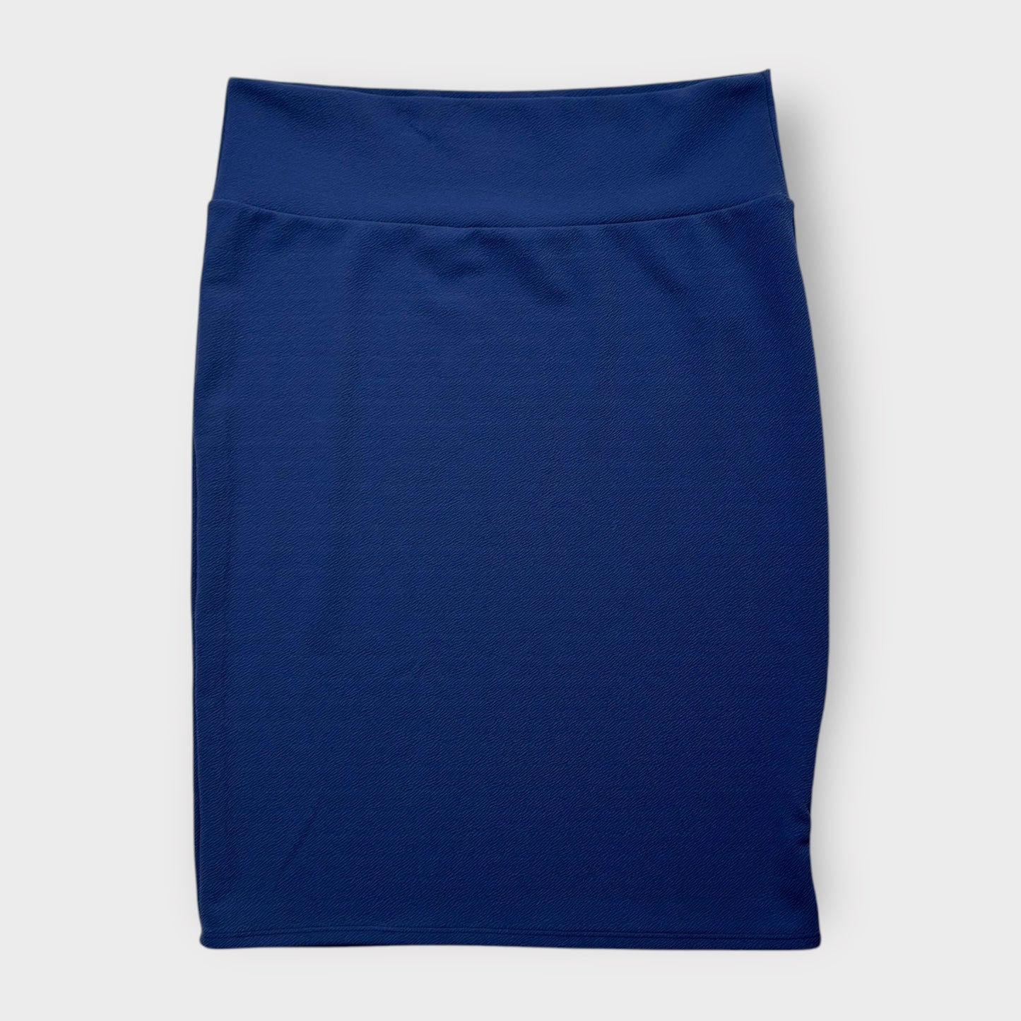 LuLaRoe Cassie Pencil Skirt - Solid Blue - Size 2XL (20-22) - NWT