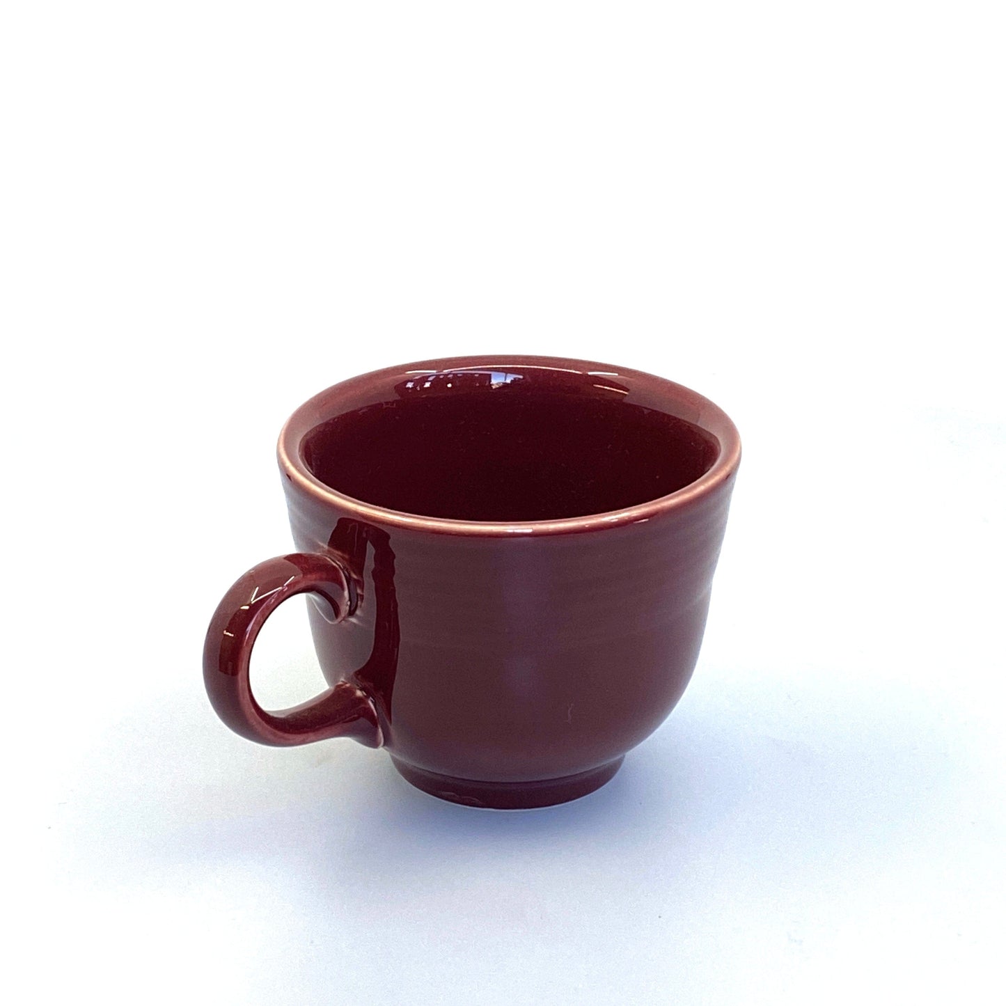Fiesta Cinnabar Brown Replacement Tea Coffee Cup 7.75 Fl Oz Homer Laughlin Co USA.