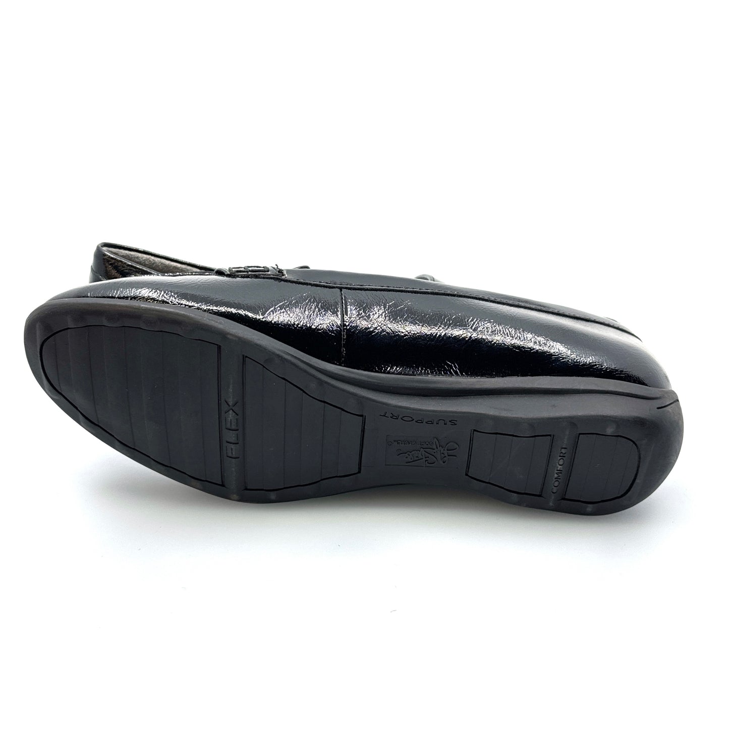 LifeStride | Womens Patent Leather Loafers | Color: Black | Size: 10M | EUC