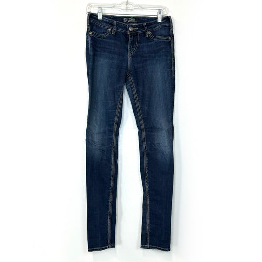 Silver Jeans | Suki High Super Skinny Jeans | Color: Blue | Size: 27/31