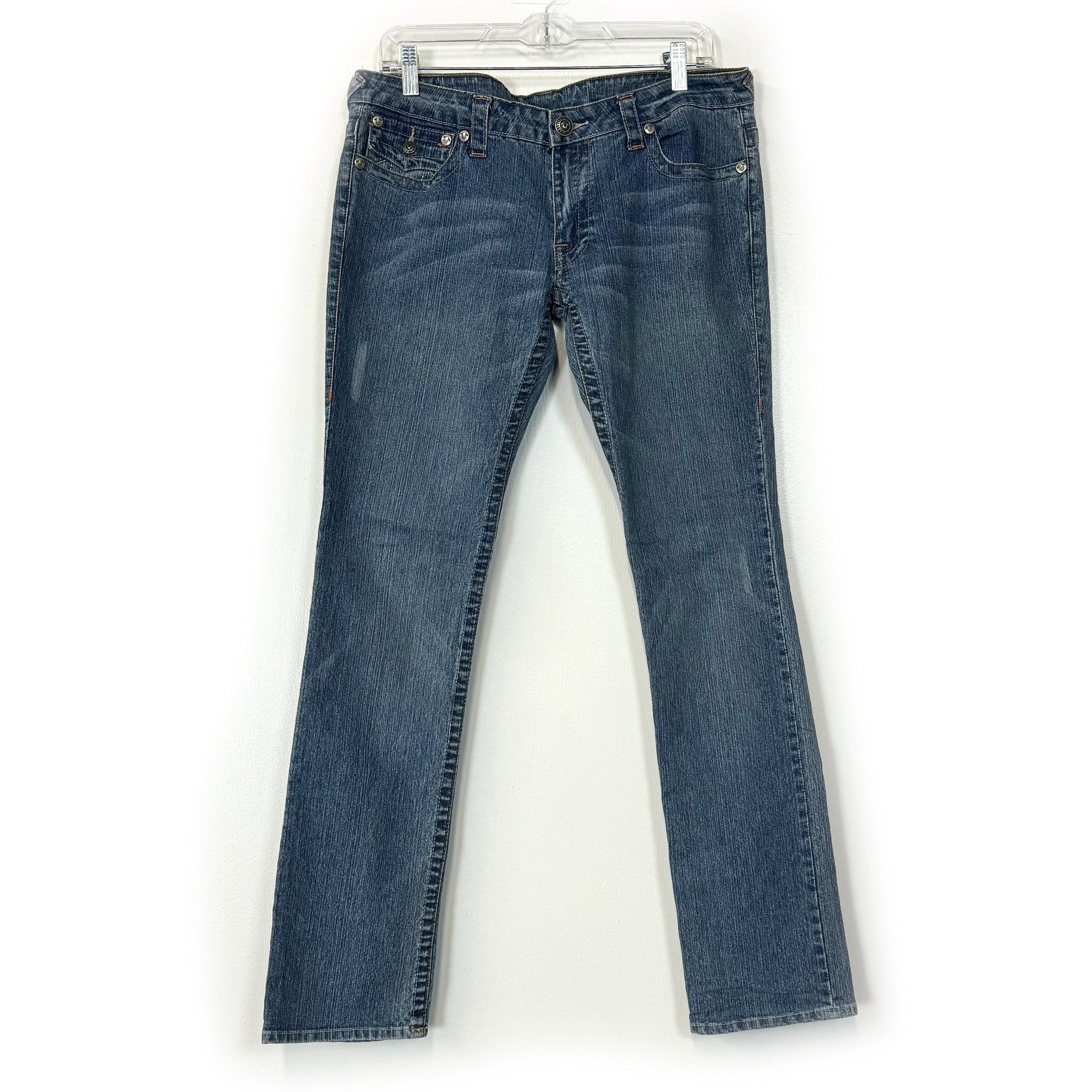 True Religion | Womens 'Johnny' Buddha Guitar Jeans* | Color: Blue