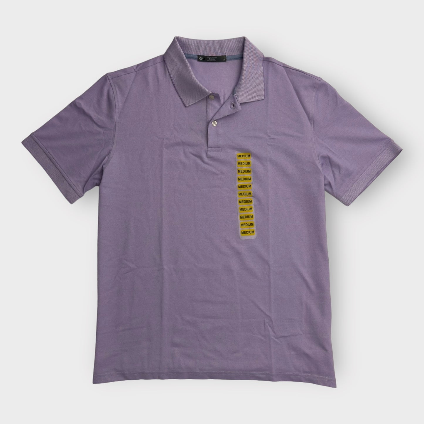 Members Mark Mens S/s Polo | M | Violet Purple | NWT