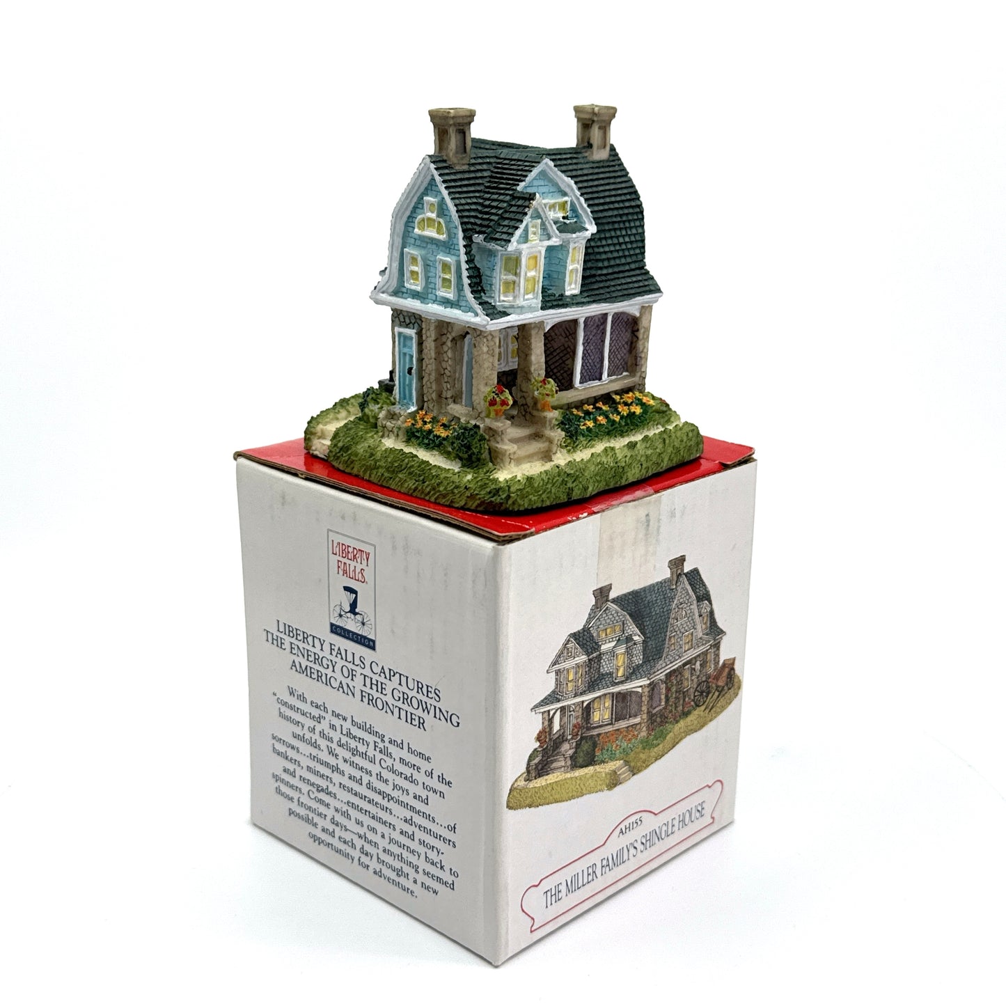 The Miller Family’s Shingle House | Liberty Falls Americana Collection - AH155 | 1998 | EUC