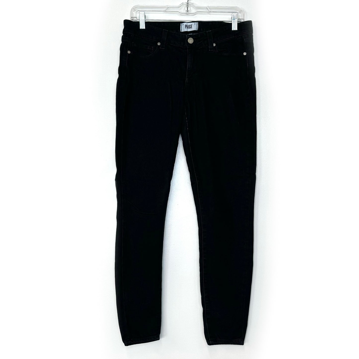 Paige | Womens ‘Peg Super Skinny’ Denim Jeans | Color: Black | Size: 29 | EUC
