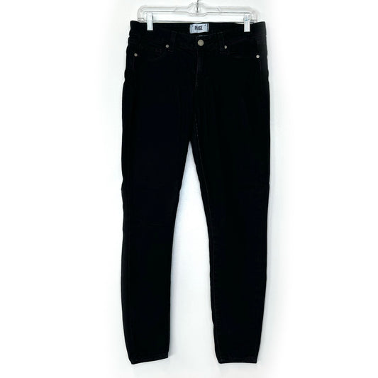 Paige Peg Super Skinny Denim Jeans – Pre-Owned Black Size 29 for Women