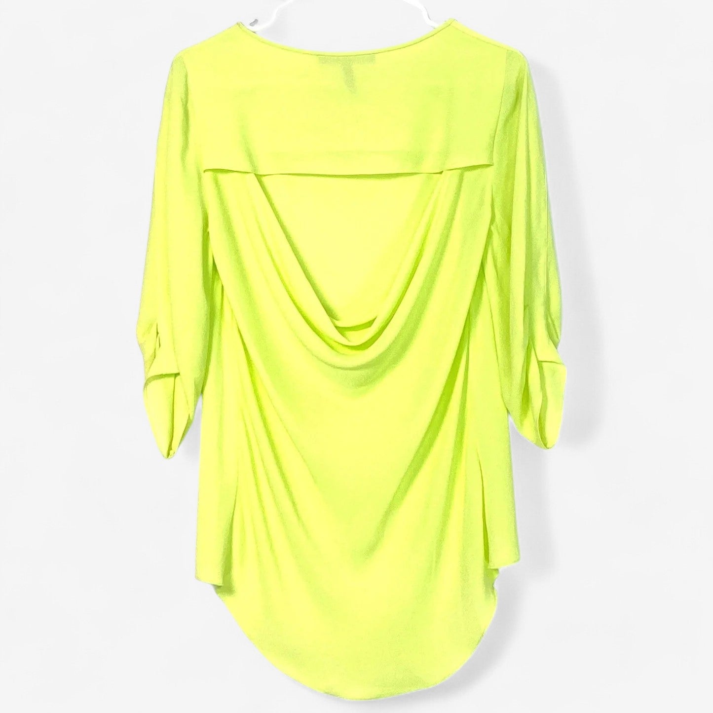 Women's Yellow Hi-Lo Sleeveless Blouse - Size XS - BCBG Max Azria