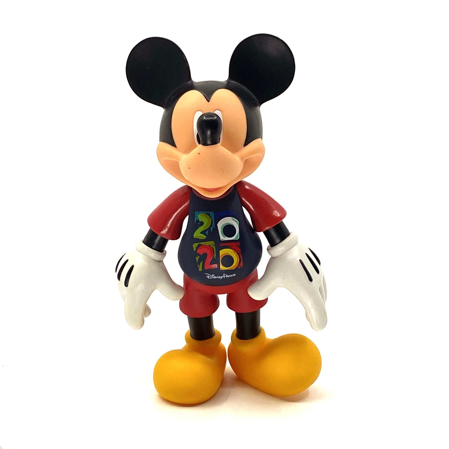 Disney 2020 Mickey Mouse Vinyl Articulated Figurine EUC