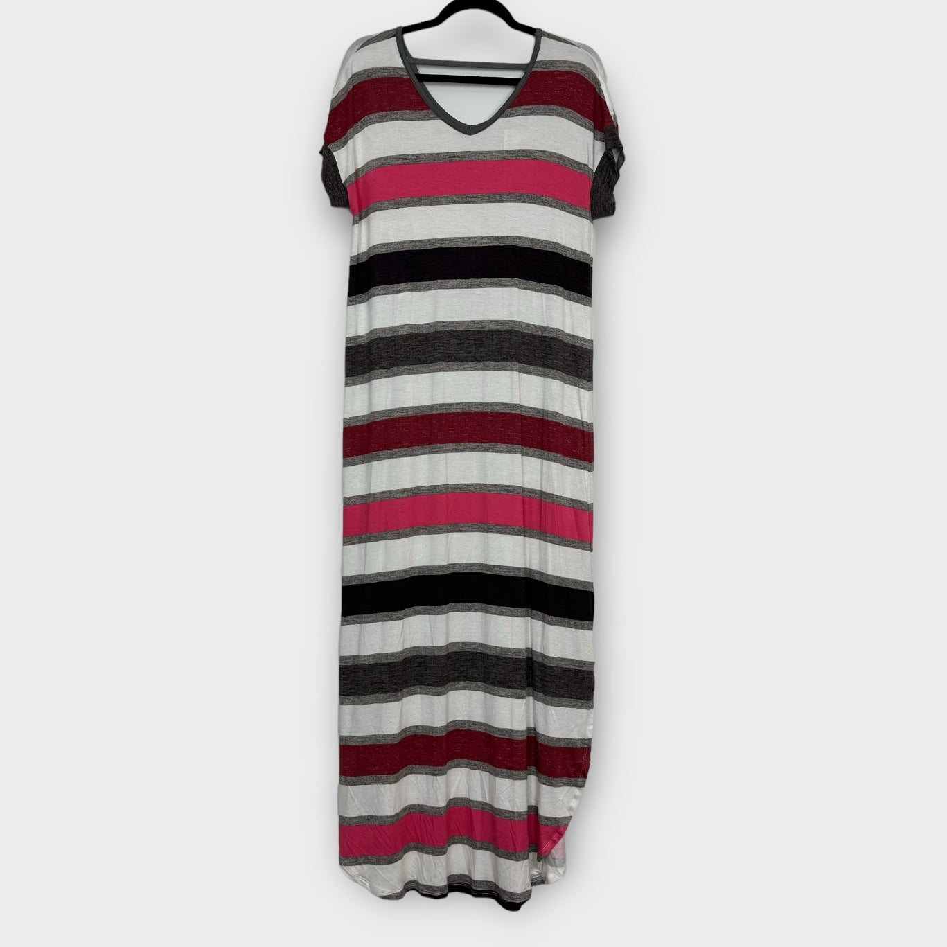 LuLaRoe Vault | Macy Dress | Size: S (6-8) | Multicolor | Striped | NWT