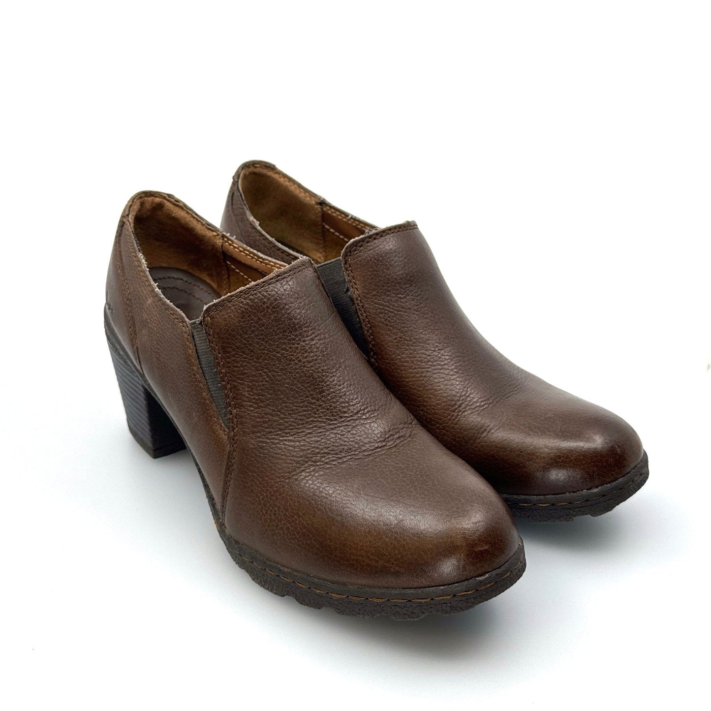 BOC Born concept | Womens Leather Booties | Size: 41 | Color: Brown | Pre-Owned -  | Buy at Parsimony Shoppes