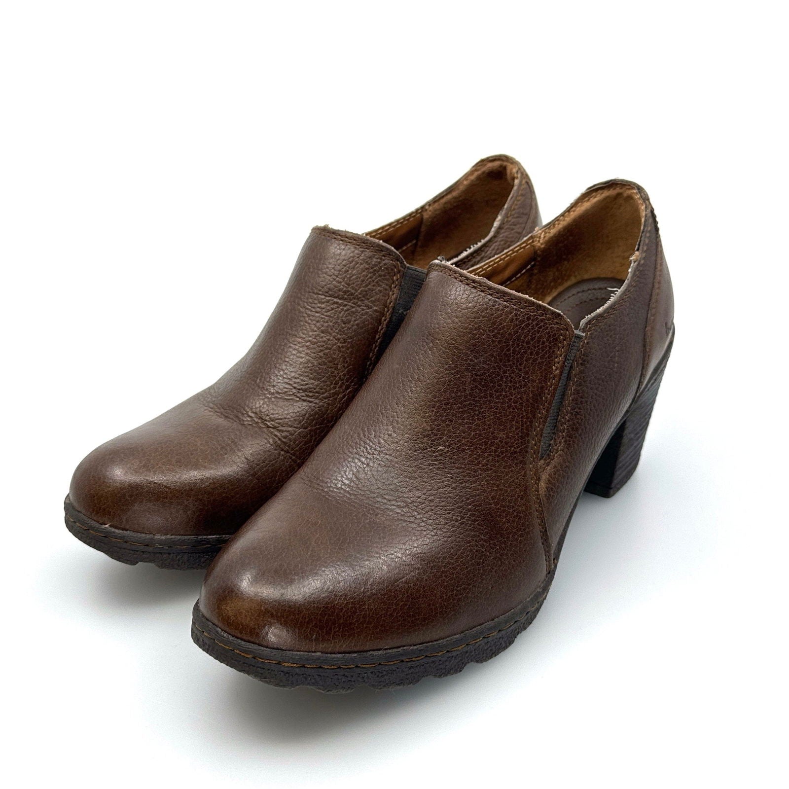 BOC Born concept | Womens Leather Booties | Size: 41 | Color: Brown | Pre-Owned -  | Buy at Parsimony Shoppes