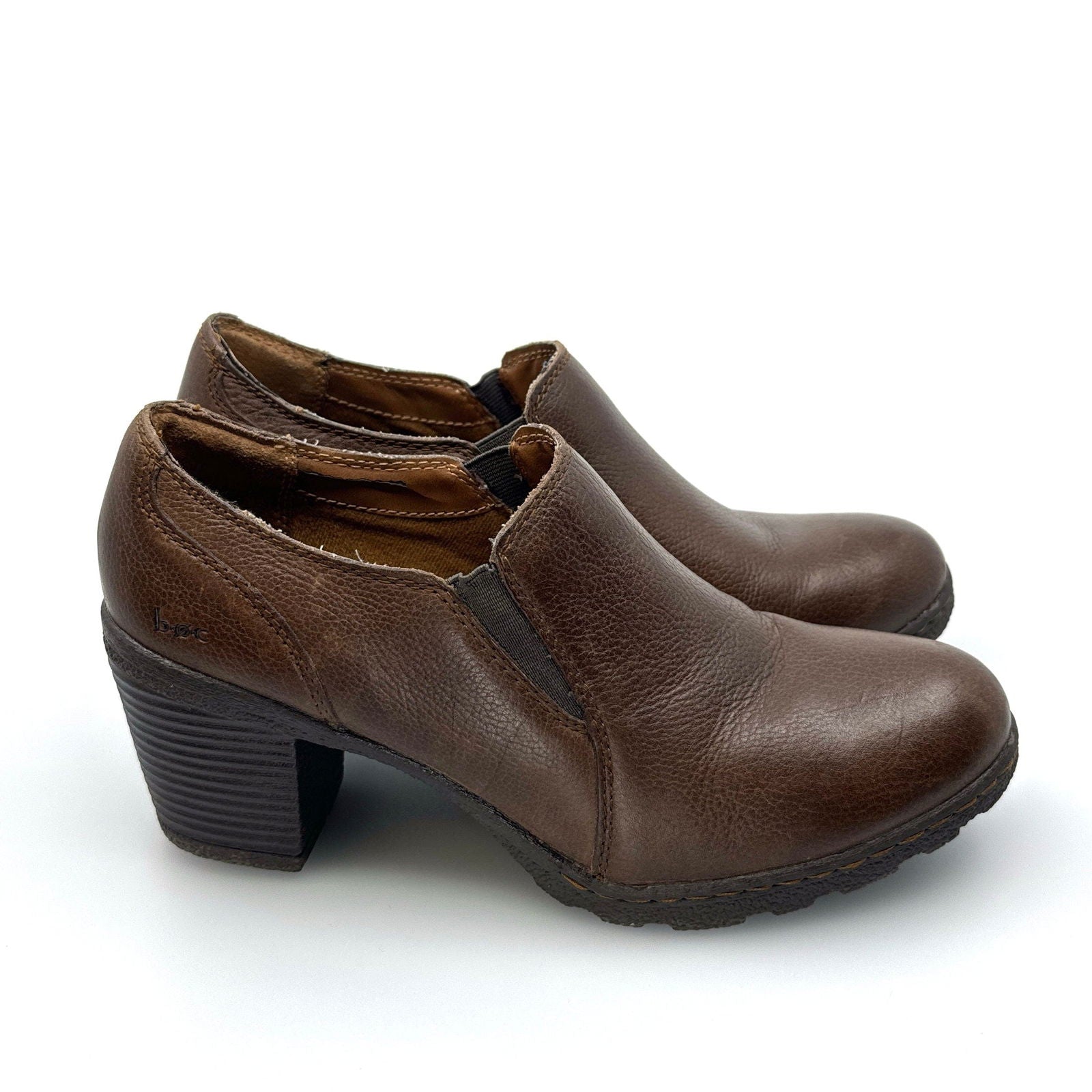 BOC Born concept | Womens Leather Booties | Size: 41 | Color: Brown | Pre-Owned -  | Buy at Parsimony Shoppes