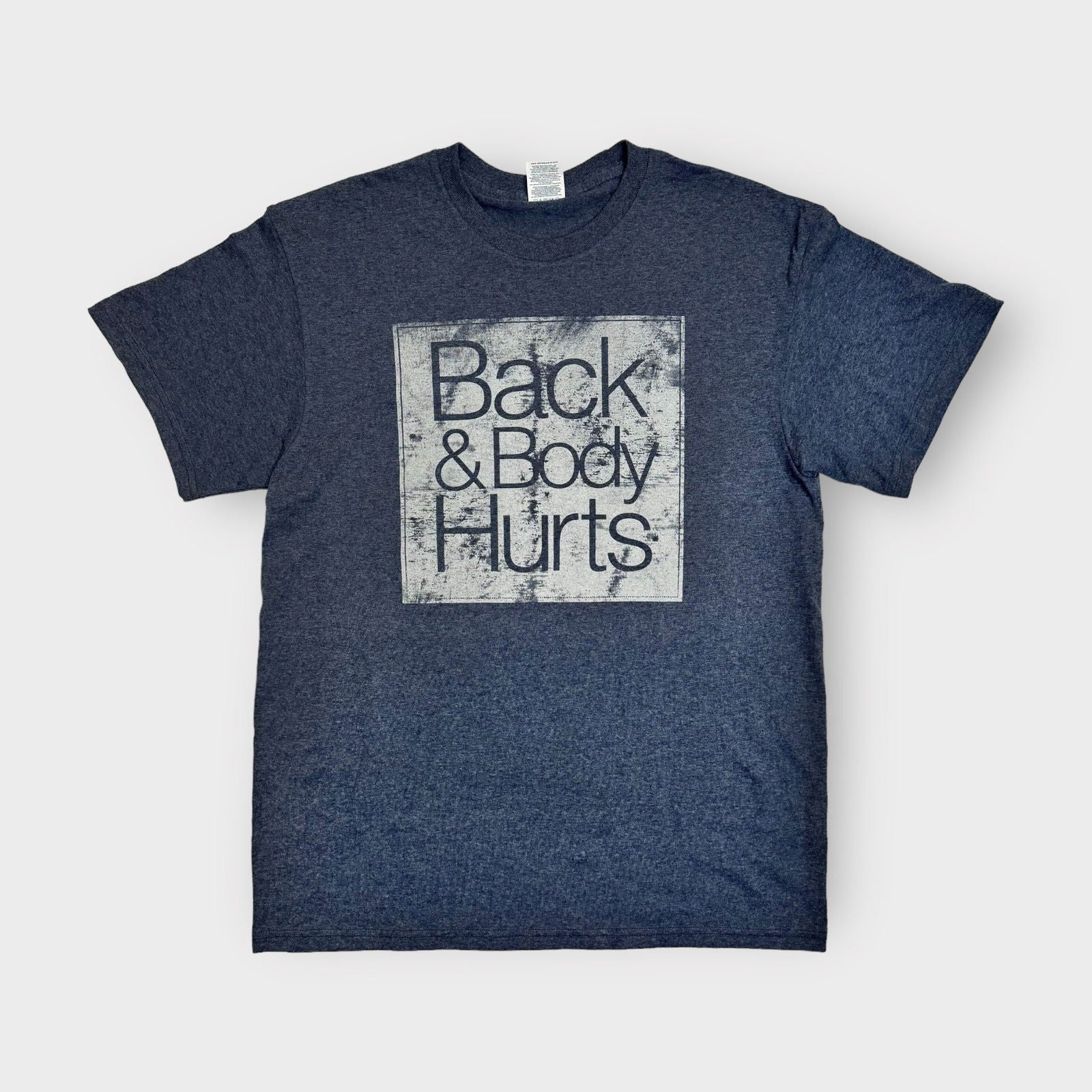 Back & Body Hurts Crew Neck T-Shirt | 3X | Blue | Pre-Shrunk | New -  | Buy at Parsimony Shoppes