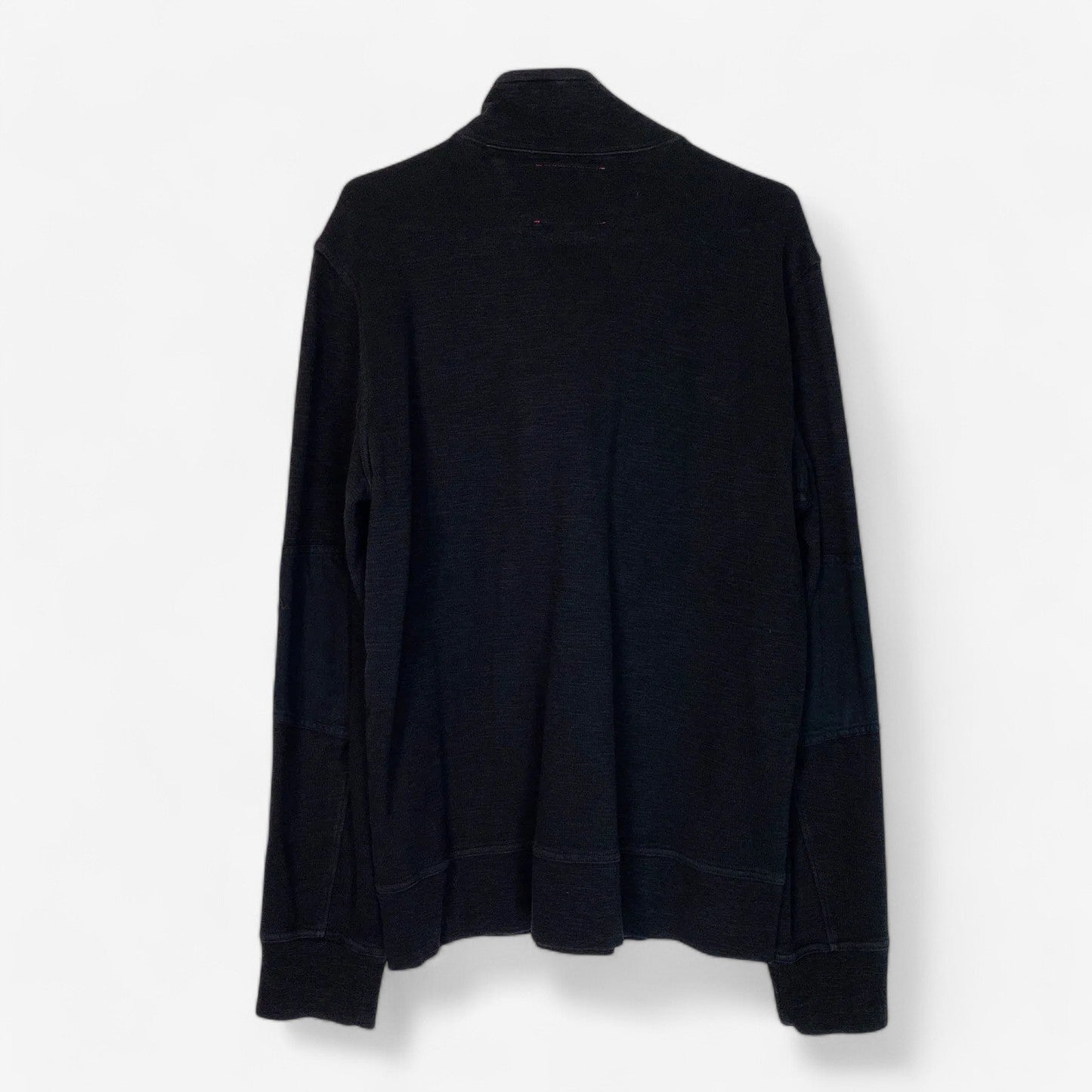 Banana Republic Heritage Men's Black ¼ Zip Pullover Shirt - Size L - Long Sleeve