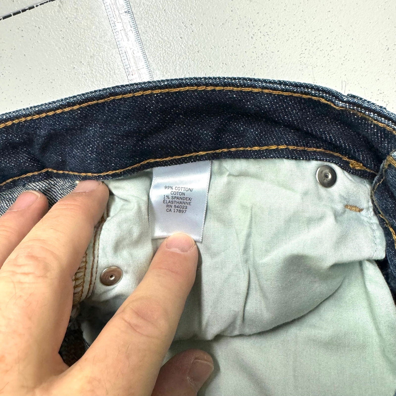 Banana Republic Outlet | Womens Straight Leg Jeans | Color: Blue | Size: 29/8L | Pre-Owned -  | Buy at Parsimony Shoppes
