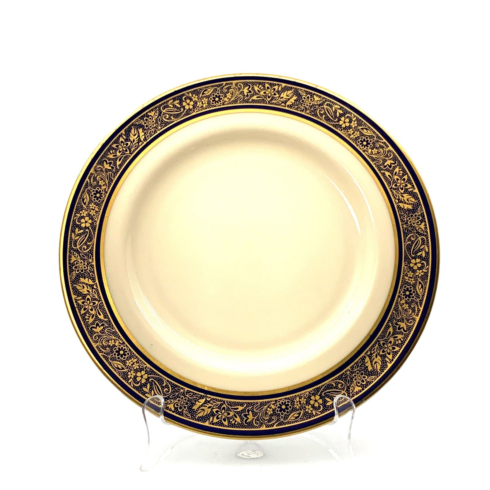 Barclays by Lenox Dinner Plate 10½” Cobalt Gold -  | Buy at Parsimony Shoppes