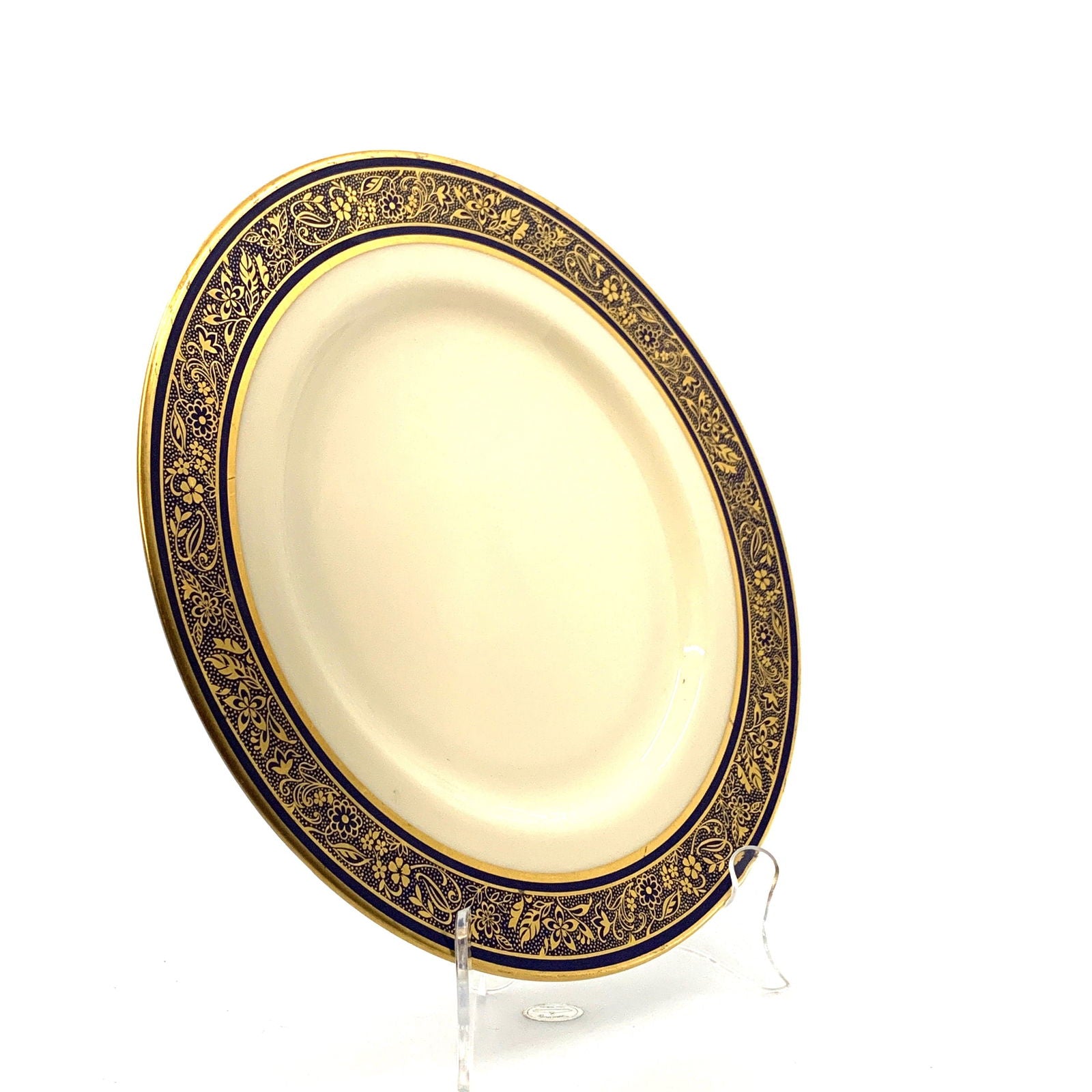 Barclays by Lenox Dinner Plate 10½” Cobalt Gold -  | Buy at Parsimony Shoppes