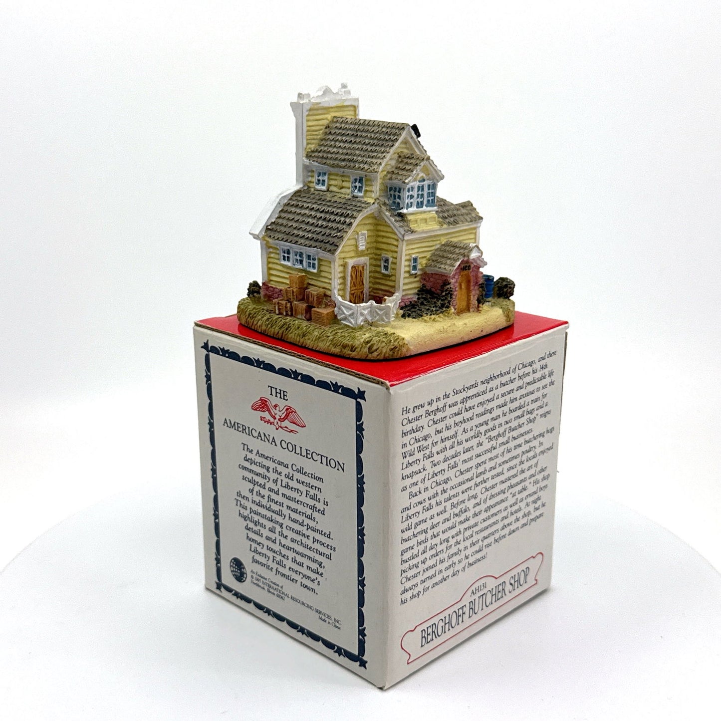 Berghoff Butcher Shop | Liberty Falls Americana Collection - AH131 | 1997 | EUC Original Box -  | Buy at Parsimony Shoppes