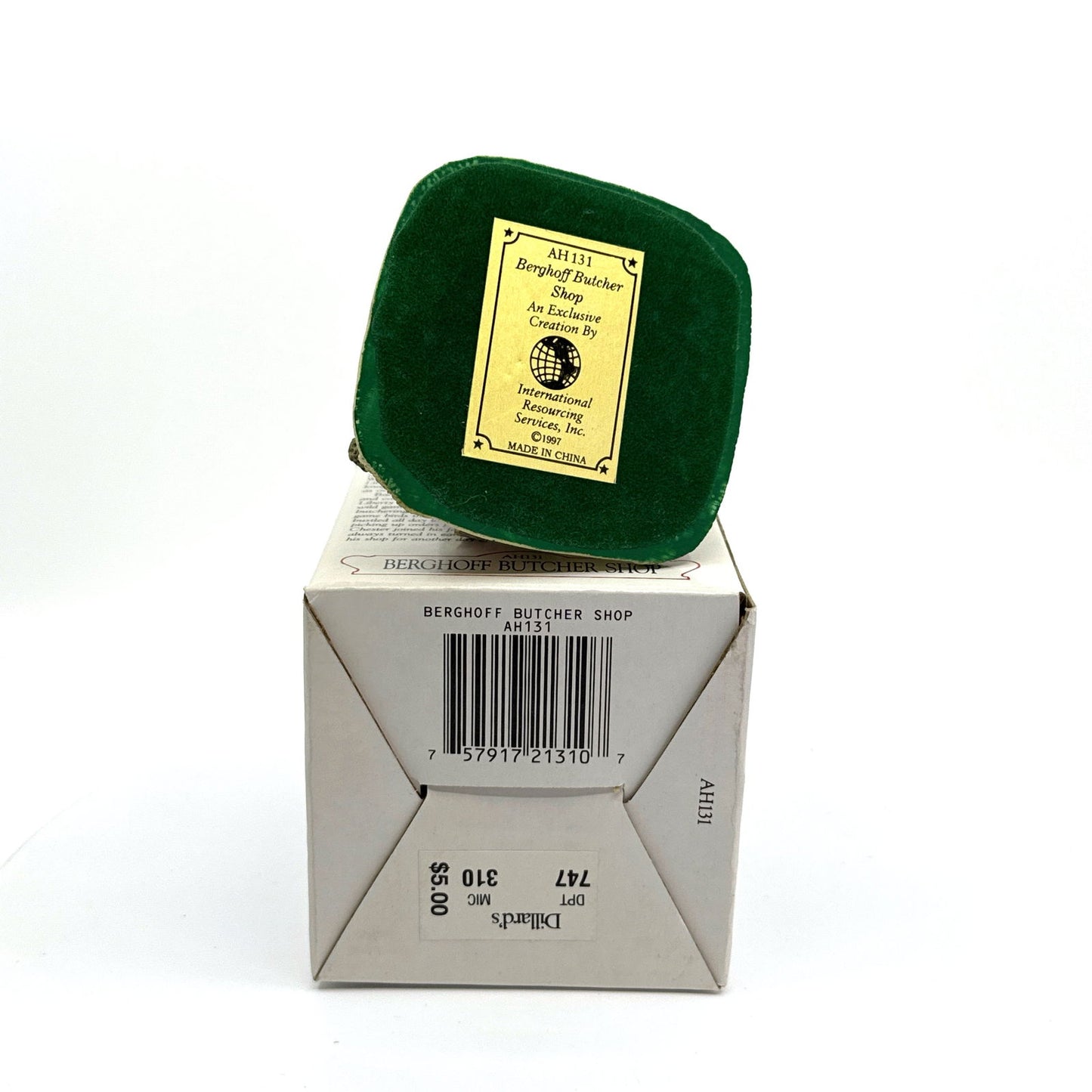 Berghoff Butcher Shop | Liberty Falls Americana Collection - AH131 | 1997 | EUC Original Box -  | Buy at Parsimony Shoppes