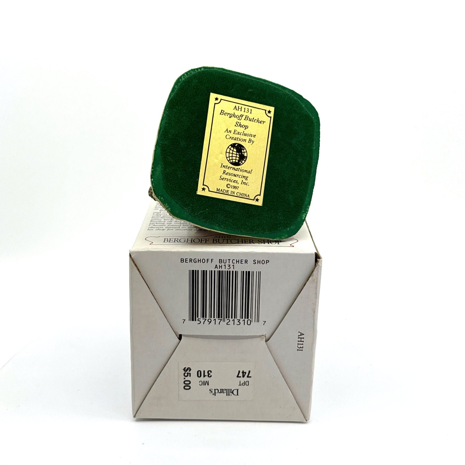 Berghoff Butcher Shop | Liberty Falls Americana Collection - AH131 | 1997 | EUC Original Box -  | Buy at Parsimony Shoppes