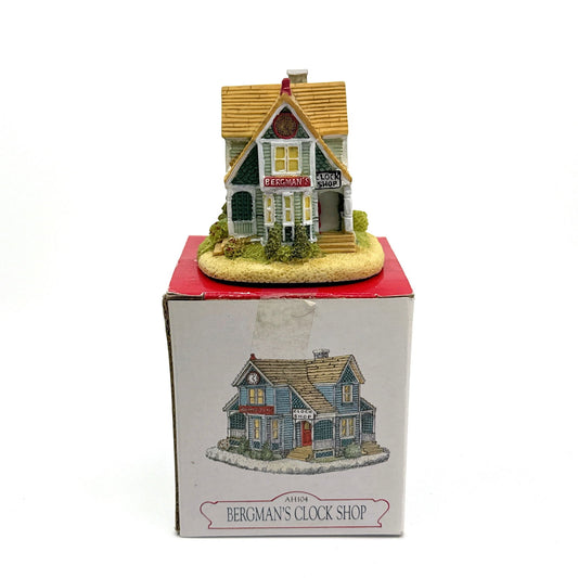 Bergman’s Clock Shop | Liberty Falls Americana Collection - AH104 | 1996 | EUC -  | Buy at Parsimony Shoppes